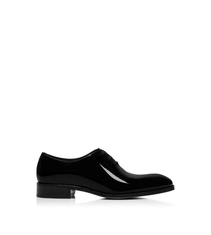 Scarpe da sera Vincent in vernice con lacci