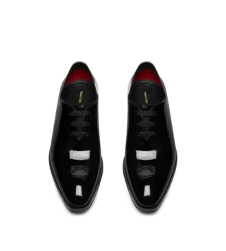 Scarpe da sera Vincent in vernice con lacci