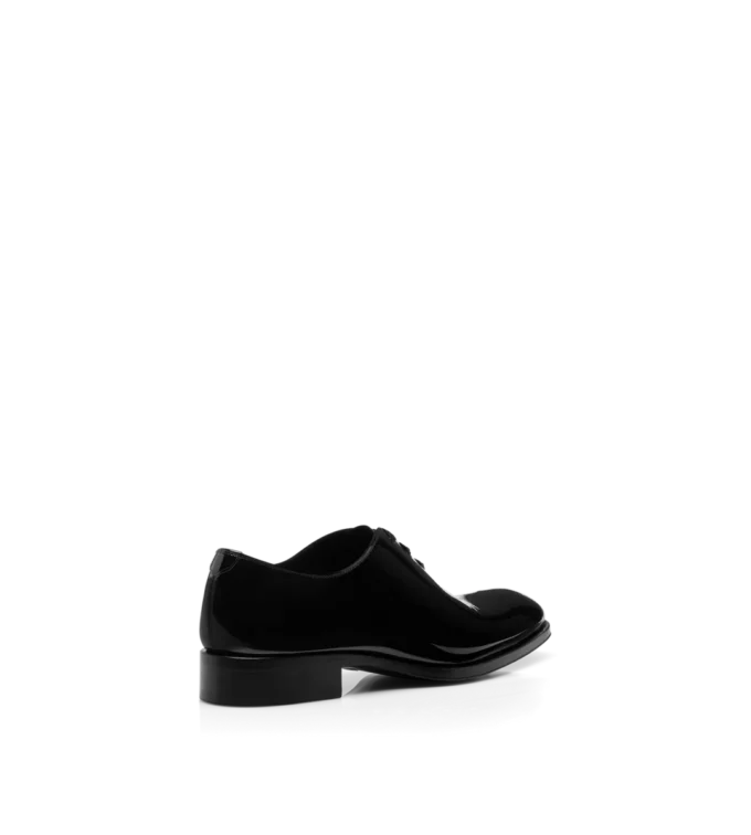 Scarpe da sera Vincent in vernice con lacci