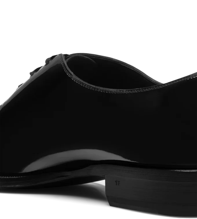 Scarpe da sera Vincent in vernice con lacci