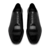 Scarpe stringate Claydon in pelle brunita