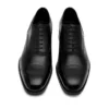Scarpe stringate Claydon in pelle brunita