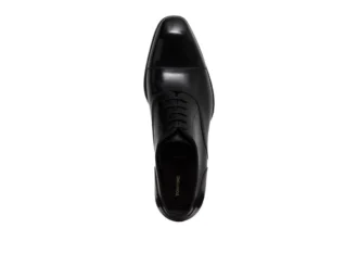 Scarpe stringate con punta Elkan in pelle liscia