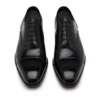 Scarpe stringate con punta Elkan in pelle liscia