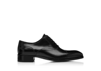 Scarpe stringate Elkan in pelle
