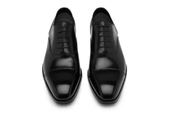 Scarpe stringate Elkan in pelle