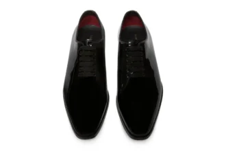 Scarpe stringate Elkan in vernice