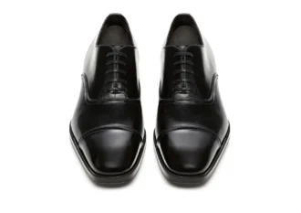 Scarpe stringate Gianni in pelle