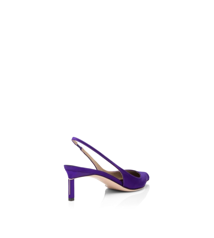 Slingback in raso T