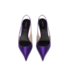 Slingback in raso T