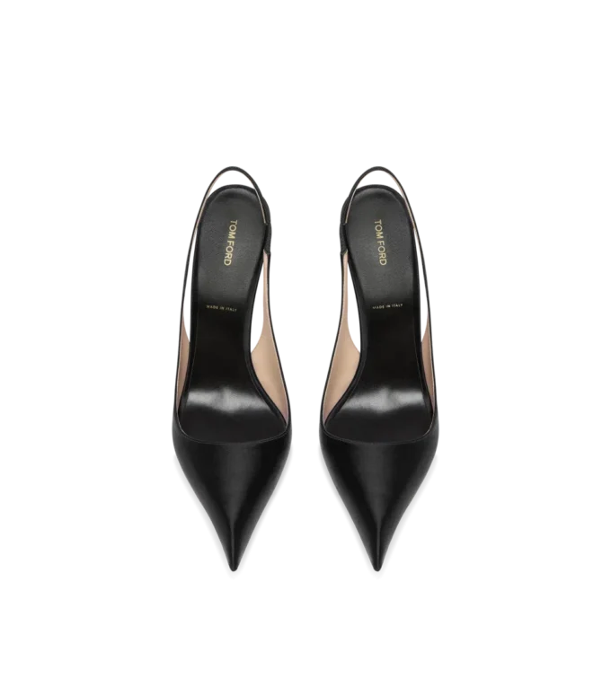 Slingback in raso T