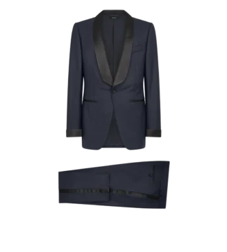 Smoking di lusso in twill O’Connor