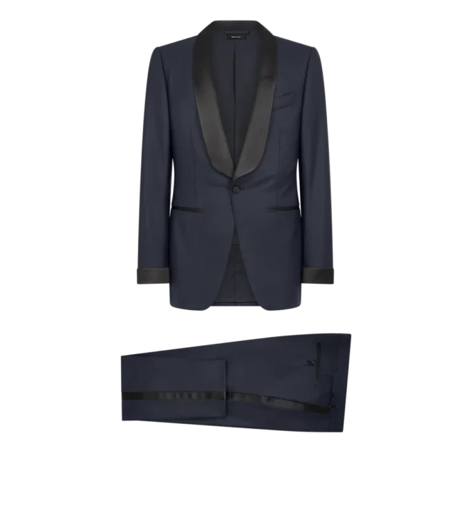 Smoking di lusso in twill O’Connor