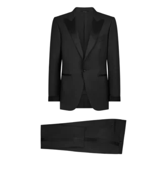 Smoking di lusso in twill O’Connor