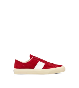 Sneaker Cambridge in pelle scamosciata e stampa alligatore