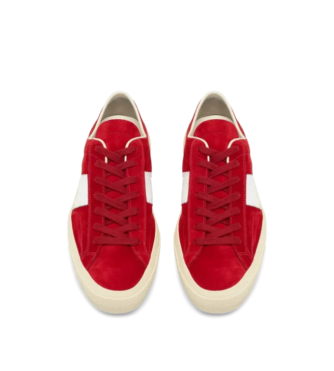 Sneaker Cambridge in pelle scamosciata e stampa alligatore Sneaker Cambridge in pelle scamosciata e stampa alligatore
