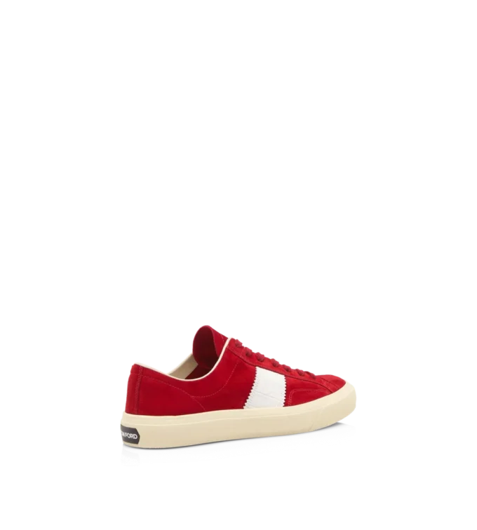 Sneaker Cambridge in pelle scamosciata e stampa alligatore Sneaker Cambridge in pelle scamosciata e stampa alligatore