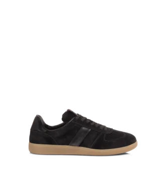 Sneaker in pelle scamosciata