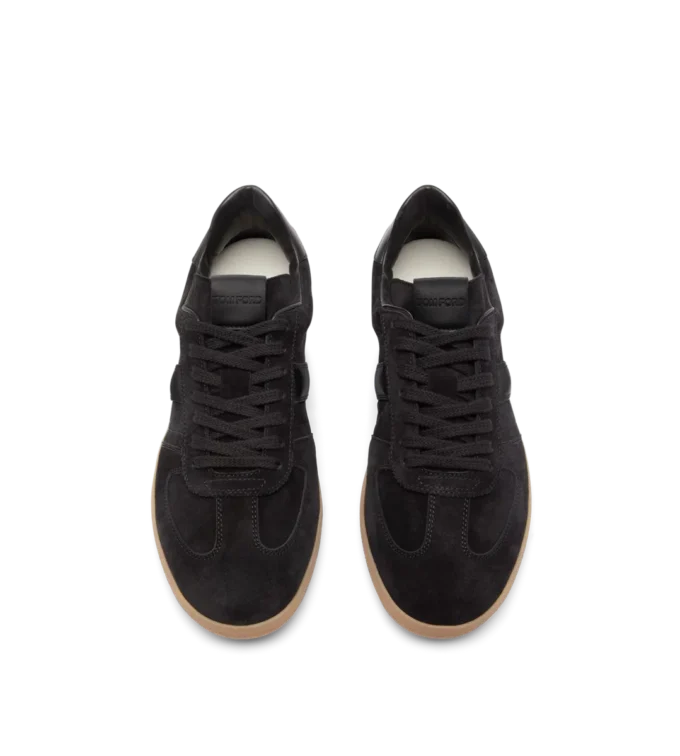 Sneaker in pelle scamosciata