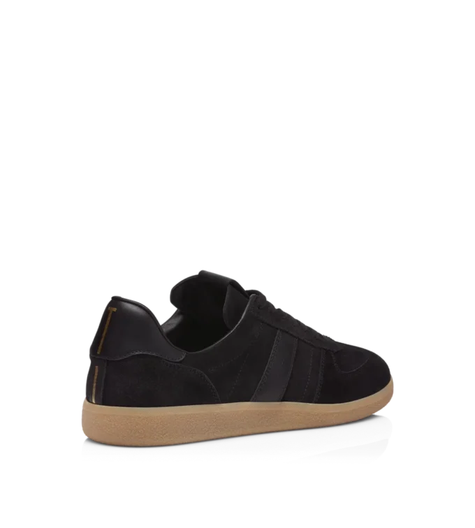Sneaker in pelle scamosciata
