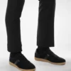 Sneaker in pelle scamosciata