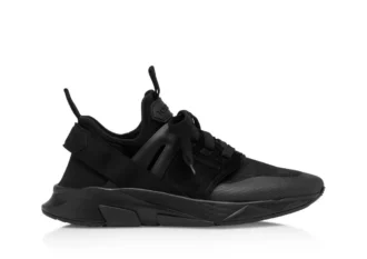 Sneaker Jago in neoprene e pelle scamosciata