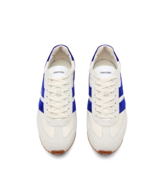 Sneaker Mick in pelle liscia e pelle scamosciata