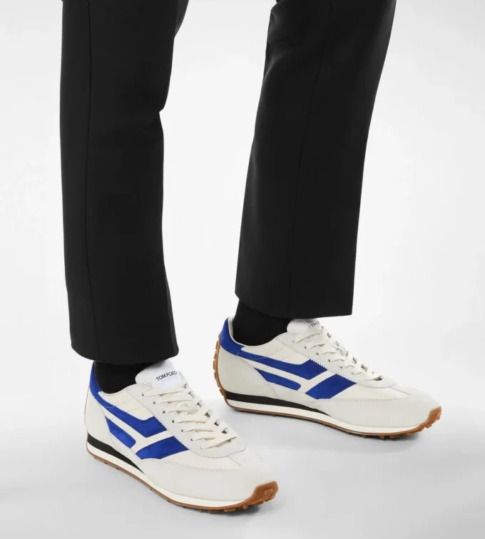 Sneaker Mick in pelle liscia e pelle scamosciata Sneaker Mick in pelle liscia e pelle scamosciata