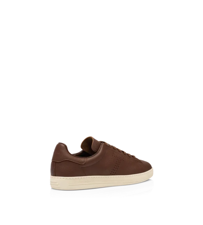 Sneaker Warwick in morbida pelle martellata
