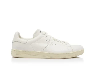 Sneaker Warwick in pelle fiore