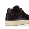 Sneaker Warwick stampata coccodrillo