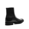 Stivali con zip Edgar in pelle brunita