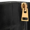 Stivali con zip Elkan in pelle brunita
