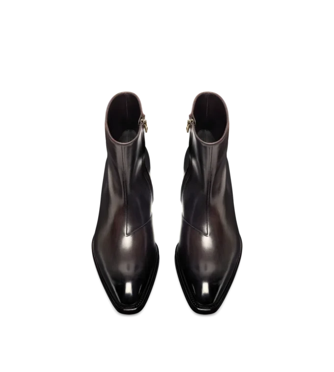 Stivali Vincent in pelle brunita Stivali Vincent in pelle brunita