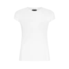 T-shirt aderente in jersey di cotone