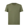 T-shirt girocollo in cotone Lyocell