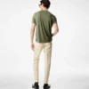 T-shirt girocollo in cotone Lyocell