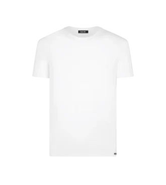 T-shirt girocollo in cotone modal