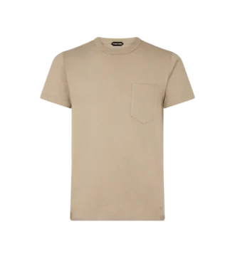 T-shirt girocollo in puro cotone