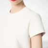 T-shirt in nappa Lux e duchesse lavato T-shirt in nappa Lux e duchesse lavato