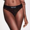 Tanga Signature in modal con stampa leopardata riflettente