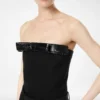 Top senza spalline con fiocco Top senza spalline con fiocco