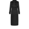 Trench con sottocollo in pelle Trench con sottocollo in pelle